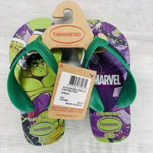 Hulk Boy Flip Flops